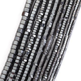 Hematite Hexagonal Prism Beads for Jewelry Making
