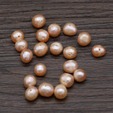 20pcs Natural Glossy Pearl Beads Round Shape AA Freshwater Loose Pearl Beads