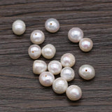 20pcs Natural Glossy Pearl Beads Round Shape AA Freshwater Loose Pearl Beads