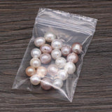 20pcs Natural Glossy Pearl Beads Round Shape AA Freshwater Loose Pearl Beads