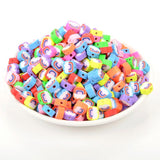 Rainbow Cloud Clay Beads Candy Polymer Clay For Jewelry Making DIY
