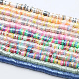 350Pcs 6mm Polymer Clay Beads for DIY Jewelry Making