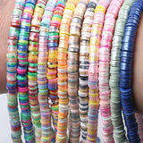 350Pcs 6mm Polymer Clay Beads for DIY Jewelry Making