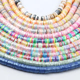 350Pcs 6mm Polymer Clay Beads for DIY Jewelry Making