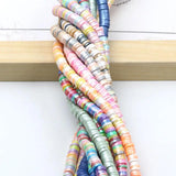 350Pcs 6mm Polymer Clay Beads for DIY Jewelry Making
