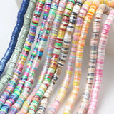 350Pcs 6mm Polymer Clay Beads for DIY Jewelry Making