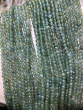 Green Aventurine Faceted Seed Beads for Jewelry Making