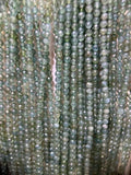Green Aventurine Faceted Seed Beads for Jewelry Making