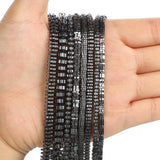 Hematite Chrysanthemum Spacer Bead 4-10mm