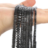 Hematite Chrysanthemum Spacer Bead 4-10mm