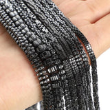 Hematite Chrysanthemum Spacer Bead 4-10mm