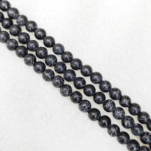 Green Stone Loose Pearls 6-10mm Jewelry Necklace DIY Bracelet Fittings