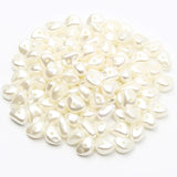 100/200/300pcs 6x9mm Ivory Irregular Pearl Beads for Jewelry Making
