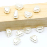 100/200/300pcs 6x9mm Ivory Irregular Pearl Beads for Jewelry Making
