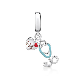 Thai Silver bicycle turtle fish Pendant Dangle Charm for DIY charms Bracelet