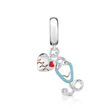 Thai Silver bicycle turtle fish Pendant Dangle Charm for DIY charms Bracelet