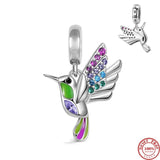 Thai Silver bicycle turtle fish Pendant Dangle Charm for DIY charms Bracelet