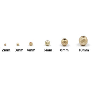 Matte Hematite Round Loose Beads 2-10mm