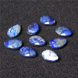 Natural Faceted Stone Beads Water Drop Shaped Quartz Rhodonite Charms