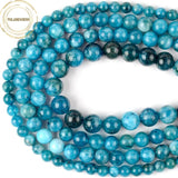 Chalcedony Apatite Beads 6 8 10mm Round Loose Spacer Mineral Beads