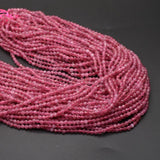 2/3/4mm Faceted Zircon Beads Charms Agate Round Loose Beads