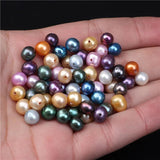 7-8mm Plated Mixed Pearl Beads Freshwater Natural Pearl Loose Beads