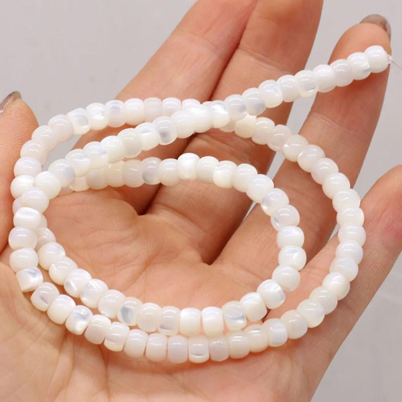 Natural Freshwater Shell Beads Assorted Shapes Loose Beads