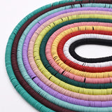 Natural Hematite Stone Matte Rubber Disc Beads for Jewelry Making