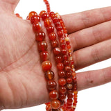 Red Carnelian Banded Agat Stone Charm Beads for Jewelry