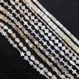 Natural Freshwater Shell Beads for Jewelry Making DIY Necklace