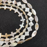 Natural Freshwater Shell Beads for Jewelry Making DIY Necklace
