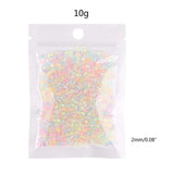 660Pcs Luminous Glow UV Bead Changing Bracelet