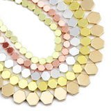Rose Colour Hematite Natural Stone Spacer Beads 4/6/8MM