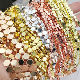 Rose Colour Hematite Natural Stone Spacer Beads 4/6/8MM