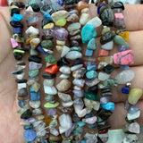 2pcs 15inch Stone Jades Turquoise Agates Beads for DIY Bracelet Necklace