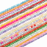 Colorful Freshwater Shell Bead Round Mother of Pearl Shell Loose Small Waist Bea