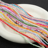 Colorful Freshwater Shell Bead Round Mother of Pearl Shell Loose Small Waist Bea