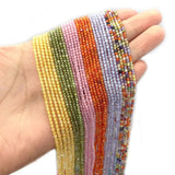 Natural Stone Crystal Zircon Beads for DIY Jewelry Making