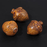 Natural Stone Pine Cones Beads Nut Ornaments Agates Pine Cone Pendant