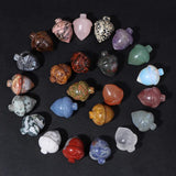 Natural Stone Pine Cones Beads Nut Ornaments Agates Pine Cone Pendant