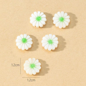 Shell Charms Carved Mother of Pearl Pendant Beads for DIY Jewelry 5Pcs/Lot