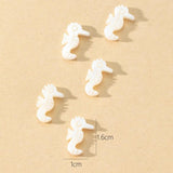Shell Charms Carved Mother of Pearl Pendant Beads for DIY Jewelry 5Pcs/Lot