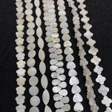 Freshwater Shell Heart Beads 6-13mm DIY Accessories