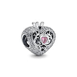 Spring Flower Butterfly Dangle Charms Pendant DIY Beads for Bracelet