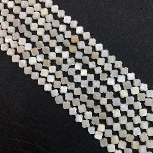 Freshwater Shell Beads Love Stars Cylindrical Mother Shell