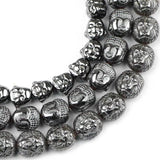 Hematite Carved Roses Owls Leaves Spacer Beads for Jewelry Making