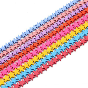 6/8mm Hematite Matte Red Pink Rubber Spacer Loose Beads