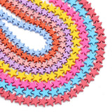 6/8mm Hematite Matte Red Pink Rubber Spacer Loose Beads