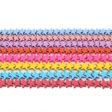 6/8mm Hematite Matte Red Pink Rubber Spacer Loose Beads