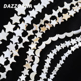 Natural Star Moon Shell Beads Mother Of Pearl Spacer Charms for DIY Necklace
